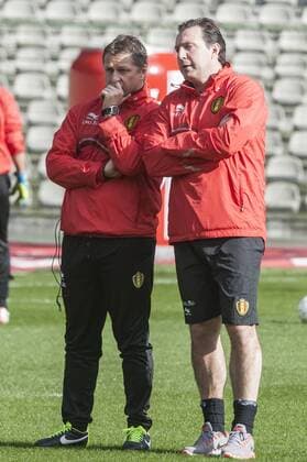 Football, Belgium National Team Training