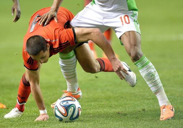 Football, Test Match, Mexico - Nigeria