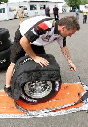 Motorsport, Formula 1, French GP at Magny Cours, Michelin in focus