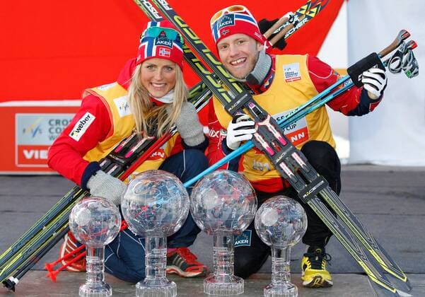 Nordic Skiing, WC Final Falun, Award Ceremony Overall World Cup