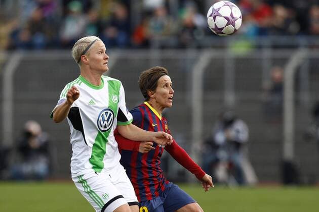 Football, Women, Champions League, VfL Wolfsburg - FC Barcelona