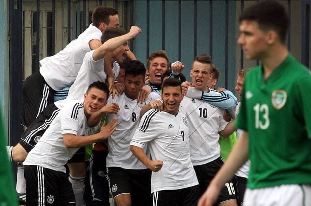 Football, U 17 National Team European Championship Qualifier, Ireland - Germany