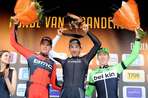 Cycling, Fabian Cancellara wins the Tour of Flanders