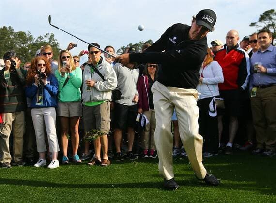 Golf, Training for the US Masters in Augusta