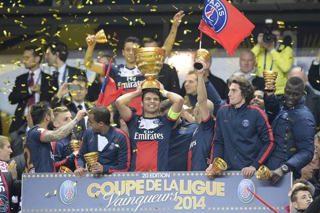 Football, France, Paris St Germain wins the League Cup