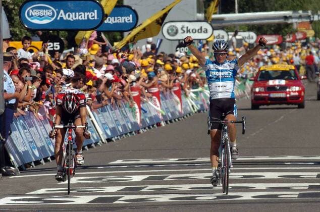 Cycling, Tour de France, 17th stage Pau - Revel: Paolo Savoldelli wins ahead of Kurt Asle Arvesen