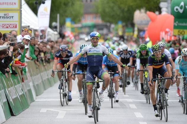 Cycling, Tour de Romandie, Michael Albasini wins the first stage
