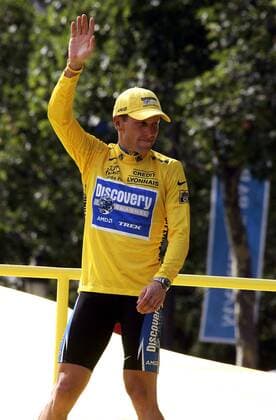Cycling, Tour de France, Arrival and award ceremony on the Champs Elysees