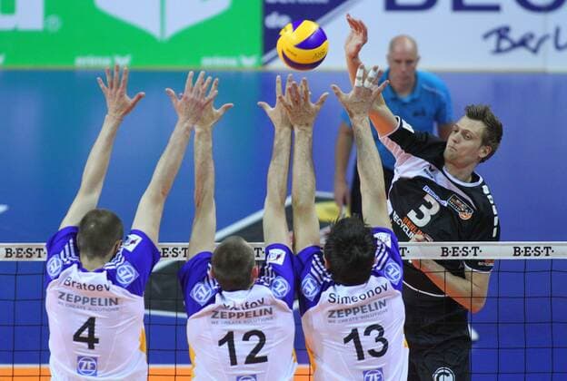 Volleyball, Playoff Final, Match 3, Berlin Recycling Volleys - VfB Friedrichshafen