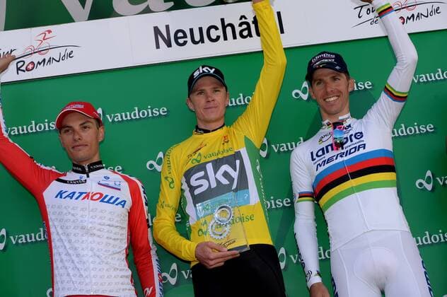 Cycling, Christopher Froome wins the Tour de Romandie