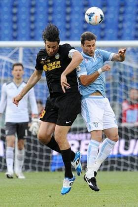 Football, Italy, Serie A, Lazio Roma - Hellas Verona