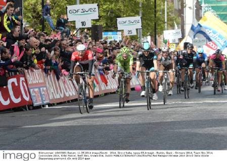 Cycling, Giro d Italia, Marcel Kittel wins 3rd stage