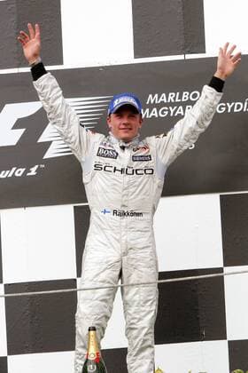 Formula 1, Hungarian GP, Kimi Räikkönen wins ahead of the Schumacher brothers