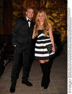 Football, Jenny Schmelzer, wife of Marcel Schmelzer