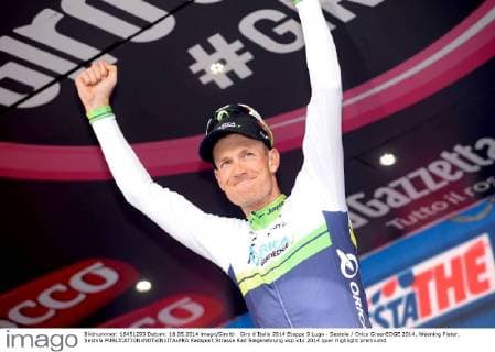 Cycling, Giro d Italia, Pieter Weening wins 9th stage