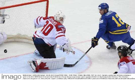 Ice Hockey World Championship, Sweden - Canada