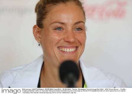 Tennis, WTA Tournament in Nuremberg, Women, PK with Angelique Kerber