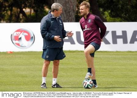 Football, England National Team Training
