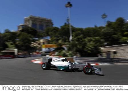 Motorsport, Formula 1, Monaco GP, Nico Rosberg takes pole position