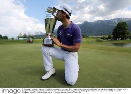 Golf, Moritz Lampert wins the Kaernten Golf Open 2014