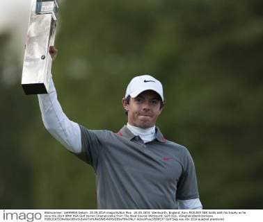 Golf, Rory McIlroy wins the PGA Championship at Wentworth Club