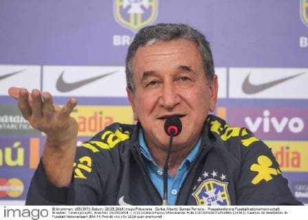 Football, Pk National Team Brazil with Carlos Parreira