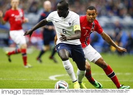 Football, Test Match France - Norway