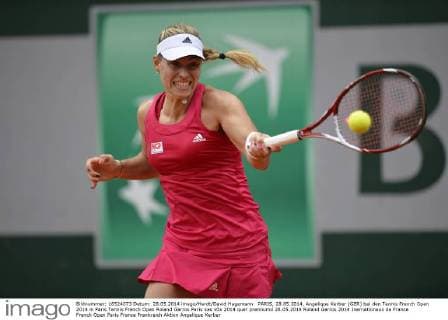 Tennis, French Open 2014, Angelique Kerber wins in Round 2