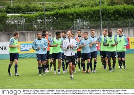 Football, Training of the German U20 National Team