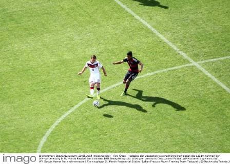 Football, Training match of the DFB national team against the U20