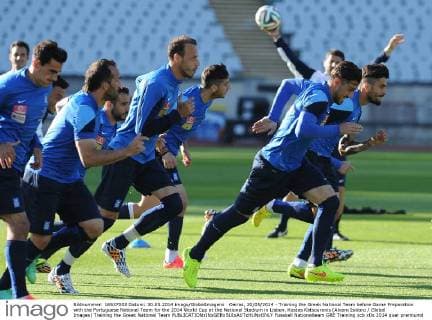 Football, Training National Team Greece