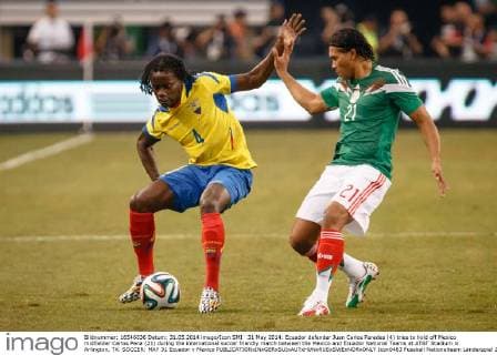 Football, Test Match, Mexico - Ecuador