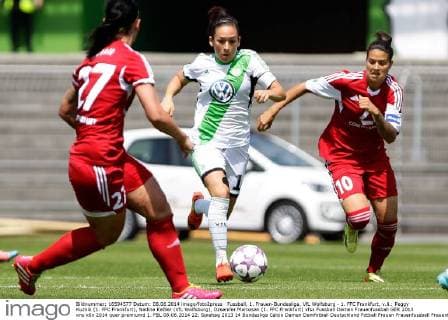 Football, Women, 1. BL, VfL Wolfsburg - 1. FFC Frankfurt