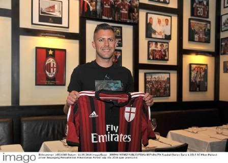 Football, Italy, AC Milan, Medical check and press appointment of new signing Jeremy Menez