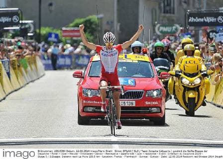 Cycling, Dauphine Libere, Spilak wins - Froome still in yellow