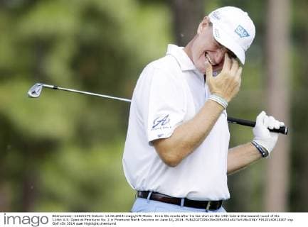 Golf, U.S. Open in Pinehurst, North Carolina, Day 2