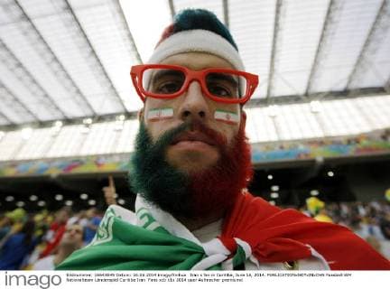 FIFA World Cup 2014, Iran - Nigeria, Iranian fans