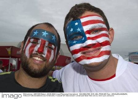 FIFA World Cup 2014, Ghana - USA, Fans before the match