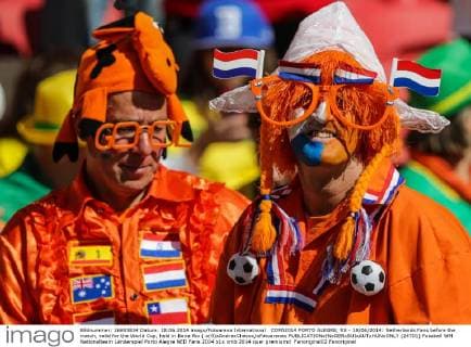 FIFA World Cup 2014, Fans at the match Australia - Netherlands
