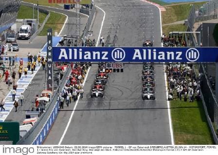 Motorsport, Formula 1, Austrian GP, Rosberg wins