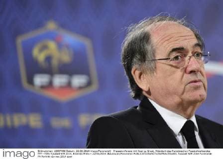 Football, France, FFF President Noel Le Graet resigns, archive photos