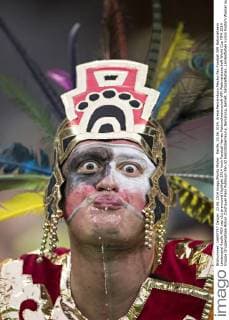 FIFA World Cup 2014, Mexican fans celebrate in the stadium