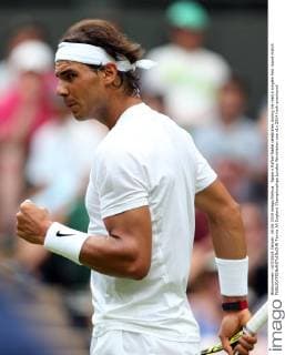 Tennis, Wimbledon, Rafael Nadal's first round match