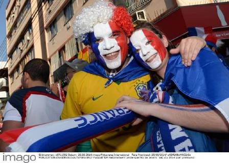 FIFA World Cup 2014, Fans at the match Ecuador - France