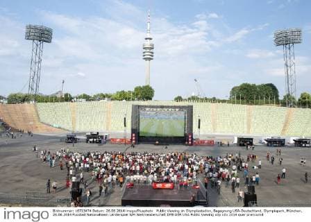 FIFA World Cup 2014, Public Viewing in the Olympic Stadium Munich