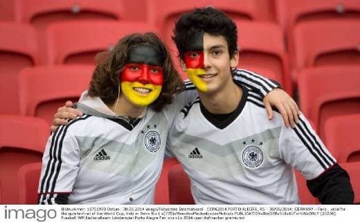 FIFA World Cup 2014, Round of 16, Fans: Germany - Algeria