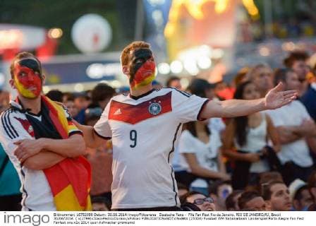 FIFA World Cup 2014, Round of 16, German fans at Fanfest Brazil