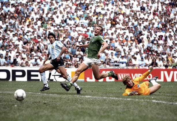 FIFA World Cup, History, Final 1986 in Mexico City, Argentina - Germany 3:2