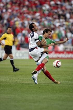 Football, World Cup Qualifier, USA - Mexico 2:0