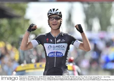 Cycling, Tour de France, Tony Martin wins the 9th stage